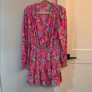 Lilly Pulitzer Pink Floral Dress